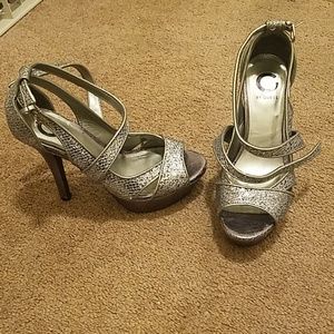 Silver heels